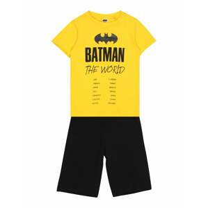 OVS Joggingová souprava 'BATMAN'  žlutá / černá
