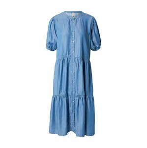 Soyaconcept Košilové šaty modrá džínovina