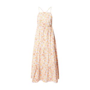 NEON & NYLON Letní šaty 'PRISCILLA' opálová / oranžová / červená / bílá