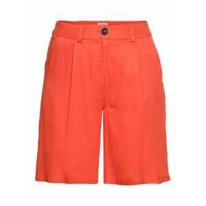 SHEEGO Kalhoty se sklady v pase  oranžová / oranžově červená