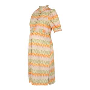 Vero Moda Maternity Košilové šaty  mix barev / oranžová