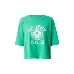 GAP Tričko zelená / bílá