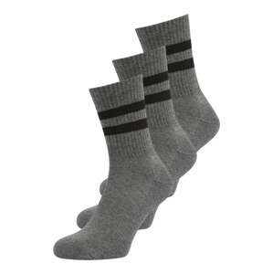 BURTON MENSWEAR LONDON Ponožky  šedá / černá