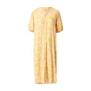 Soyaconcept Košilové šaty 'DARA'  béžová / žlutá / růžová