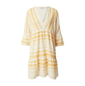 ABOUT YOU Letní šaty 'Blakely' žlutá / bílá