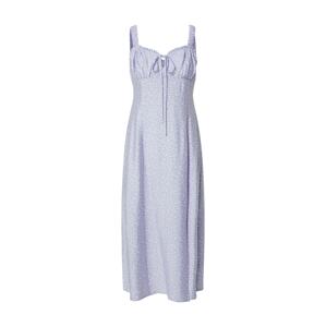EDITED Letní šaty 'Paloma'  světle fialová / bílá