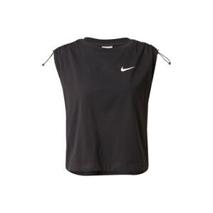 Nike Sportswear Top  černá / bílá