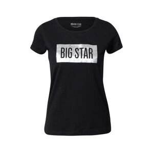 Big Star Tričko 'ONEIDASA'  černá / stříbrná