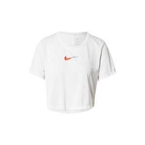 NIKE Funkční tričko světlemodrá / oranžová / bílá