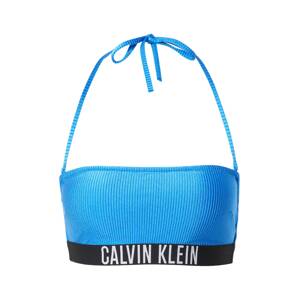 Calvin Klein Swimwear Horní díl plavek 'Intense Power'  azurová / černá / bílá