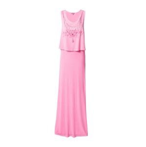 Soccx Letní šaty  pink / tmavě růžová / bílá