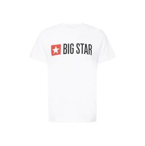 Big Star Tričko 'QUADO'  červená / černá / bílá
