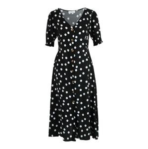 Wallis Petite Košilové šaty  černá / bílá