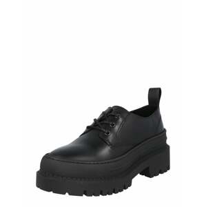 Tommy Jeans Šněrovací boty  černá