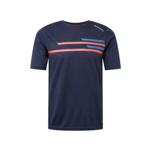 CRAGHOPPERS Funkční tričko 'NosiLife'  modrá / tmavě modrá / oranžová