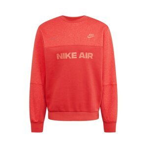 Nike Sportswear Mikina červená / melounová