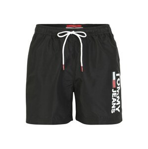 Tommy Hilfiger Underwear Plavecké šortky tmavě modrá / červená / černá / bílá