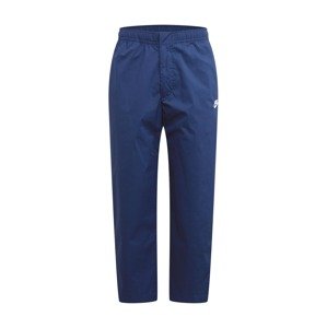 Nike Sportswear Kalhoty kobaltová modř / bílá