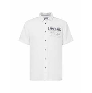 CAMP DAVID Košile  černá / bílá