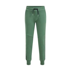 WE Fashion Kalhoty  zelená / černá