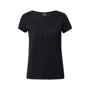 4F Funkční tričko  šedá / černá