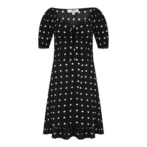 Dorothy Perkins Tall Šaty černá / bílá