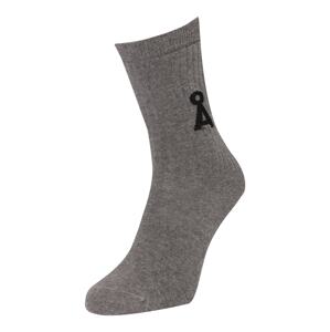 ARMEDANGELS Ponožky 'SAAMU'  šedý melír / černá