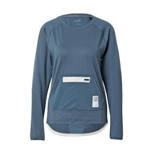 PUMA Funkční tričko 'First Mile'  chladná modrá / šedá / bílá