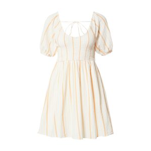 Cotton On Letní šaty 'POPPY' krémová / oranžová
