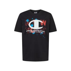 Champion Authentic Athletic Apparel Tričko modrá / červená / černá / bílá