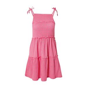 Trendyol Letní šaty  pink / bílá
