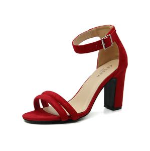 Celena Páskové sandály 'Chelsie' červená