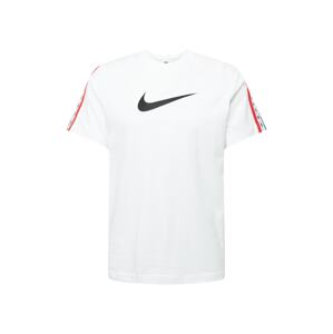Nike Sportswear Tričko  modrá / červená / černá / bílá