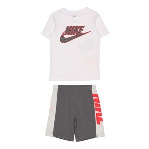Nike Sportswear Sada  šedá / červená / bílá