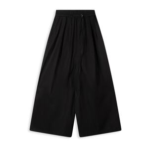 10Days Kalhoty se sklady v pase  černá