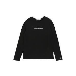 Calvin Klein Tričko černá / bílá
