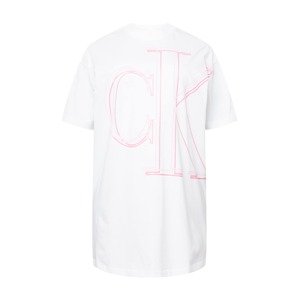 Calvin Klein Jeans Curve Šaty  pink / růžová / bílá
