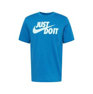 Nike Sportswear Tričko  královská modrá / bílá