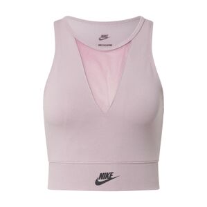 Nike Sportswear Top  šeříková / černá