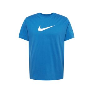 Nike Sportswear Tričko  azurová / bílá