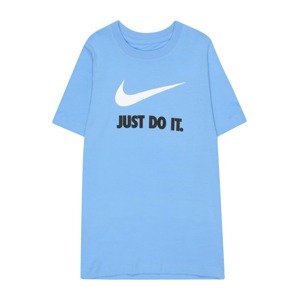 Nike Sportswear Tričko  námořnická modř / světlemodrá / bílá