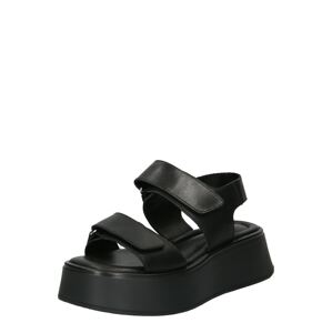 VAGABOND SHOEMAKERS Páskové sandály 'COURTNEY'  černá
