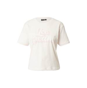 LMTD Tričko 'HALIBU'  růžová / světle růžová / bílá
