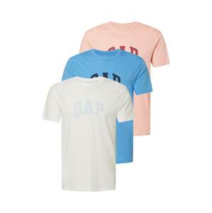 GAP Tričko světlemodrá / tmavě modrá / růžová / pitaya / bílá