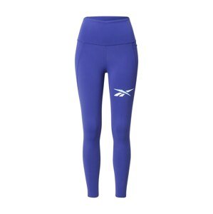 Reebok Sport Sportovní kalhoty  fialkově modrá / bílá
