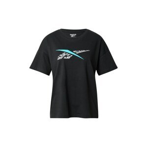 Reebok Sport Funkční tričko 'Modern Safari'  tyrkysová / šedá / černá / bílá