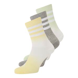 ADIDAS PERFORMANCE Sportovní ponožky  světle žlutá / šedý melír / světle zelená / bílá