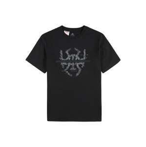 ADIDAS PERFORMANCE Funkční tričko 'Donovan Mitchell D.O.N. Issue'  šedá / černá