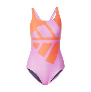 ADIDAS PERFORMANCE Sportovní plavky fialová / oranžová