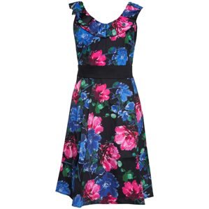 Orsay Šaty 'Flarefloral'  modrá / zelená / pink / černá